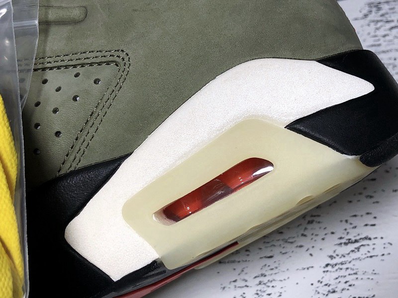 Travis Scott x AJ6 Medium Olive(CN1084-200)